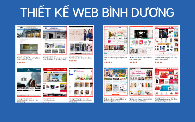 công ty thiết kế website bình dương
