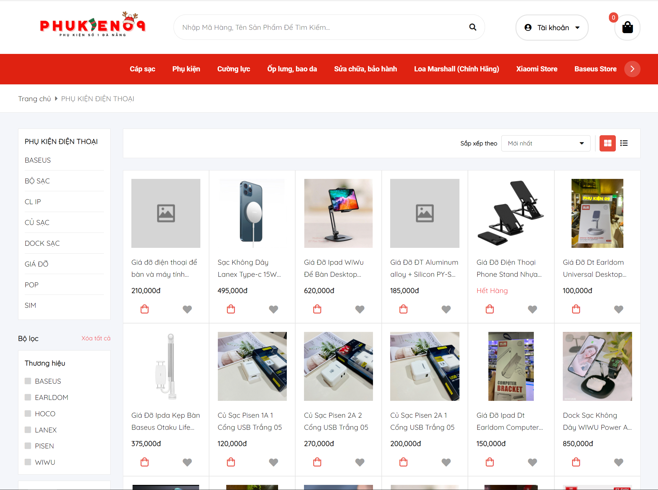 mẫu website giới thiệu doanh nghiệp