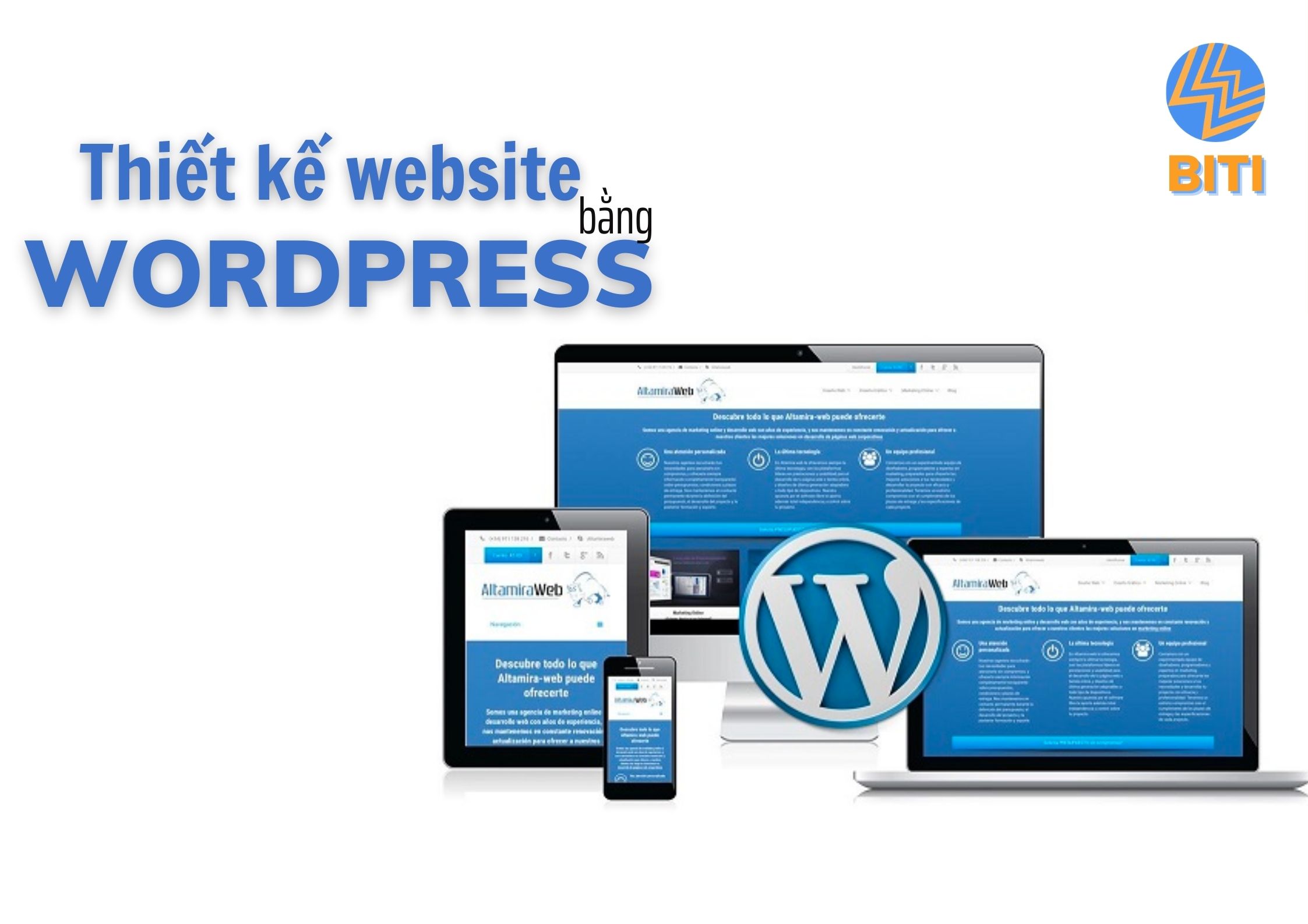 Dịch vụ thiết kế Web WordPress chuyên nghiệp, chuẩn SEO & trọn gói