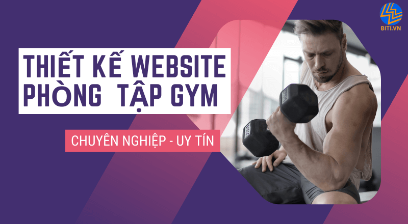Thiết kế website phòng tập gym