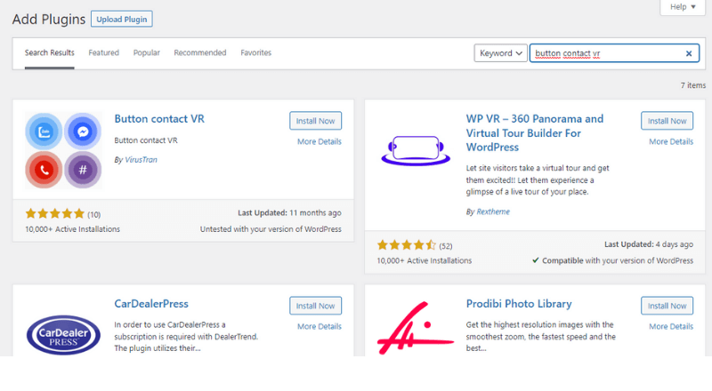 Tạo nút gọi điện cho website wordpress