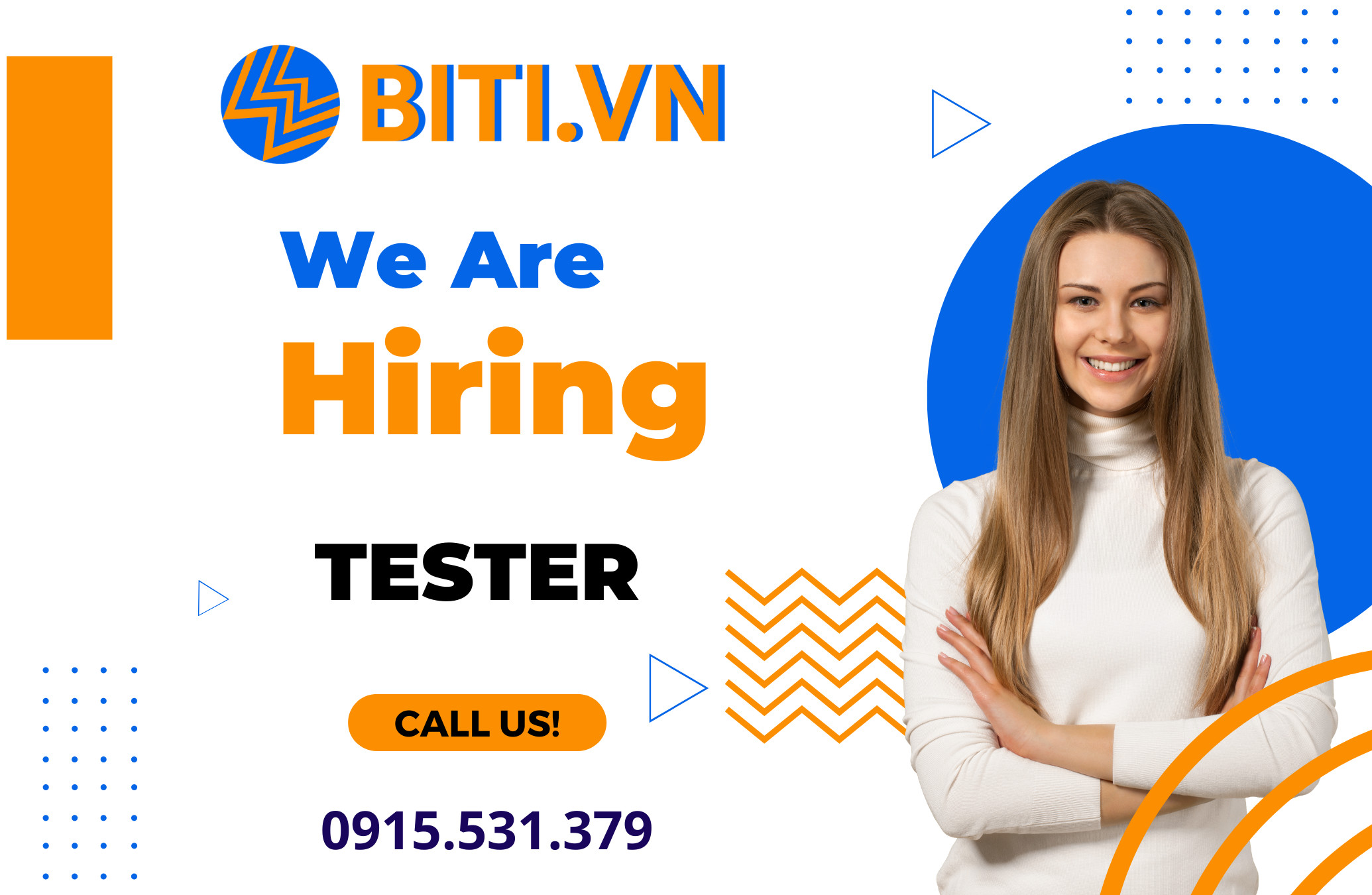 Recruitment for Tester Position